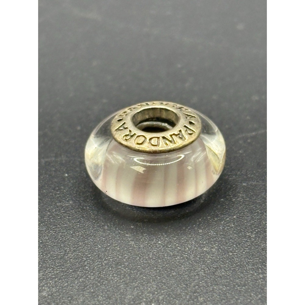 Pandora Sterling Silver Murano Glass Charm ALE D24